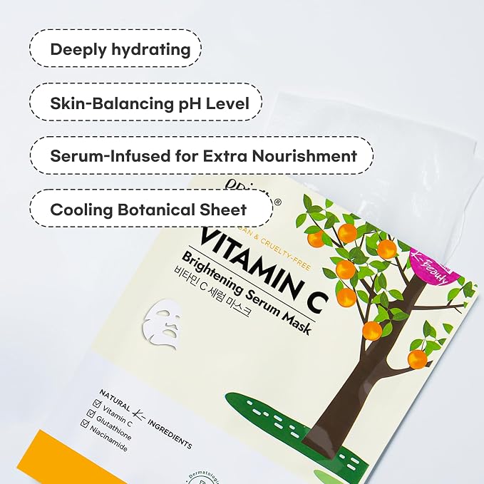 Vitamin C Serum Sheet Mask -5pk