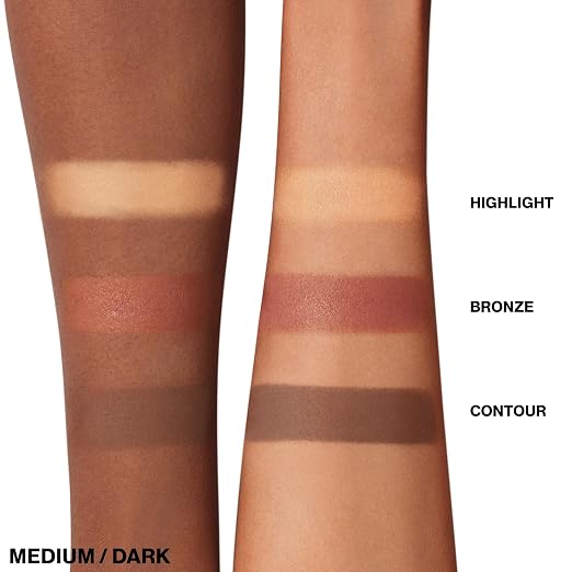 02 Medium / Deep (Deep Contour, Teracotta Bronze, Warm Highlight)