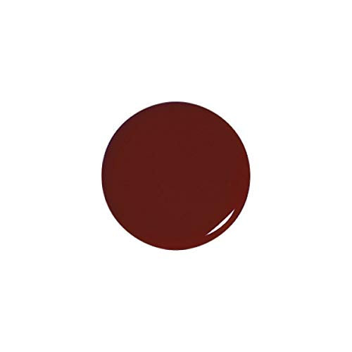 LEATHER VAULT - Oxblood Brown Red with a Cream Finish