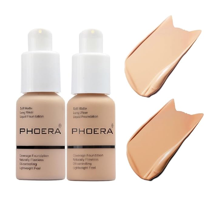 102 Nude and 104 Buff Beige