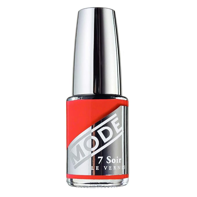 LAUGHING ONE - Hot Coral Orange with a Cream Finish