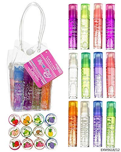 12 Pack Flavored Lip Gloss