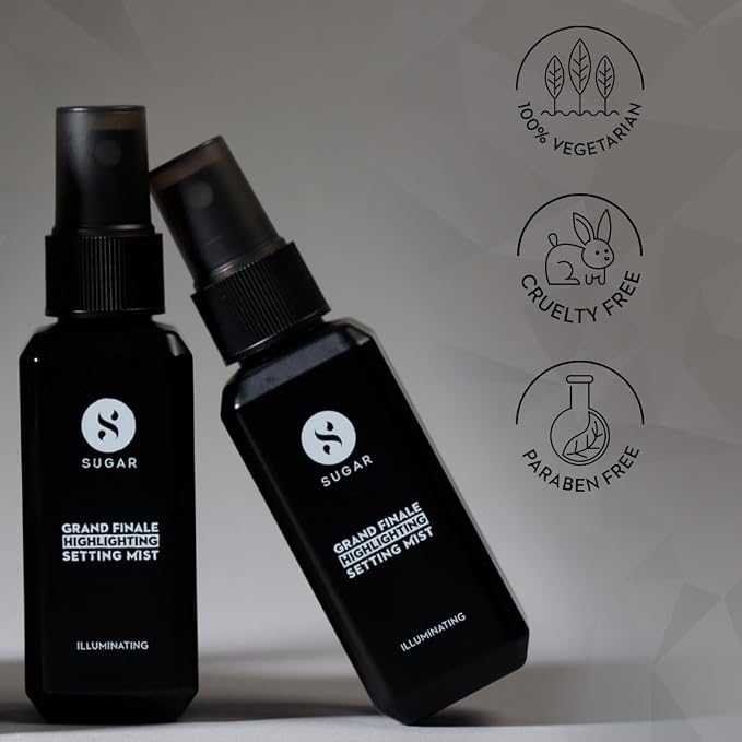 Grand Finale Matte Setting Mist - For a powdery soft matte finish.