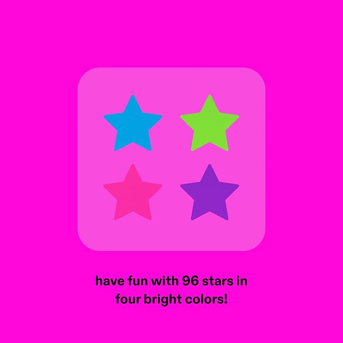 Colorful Hydrocolloid Stars