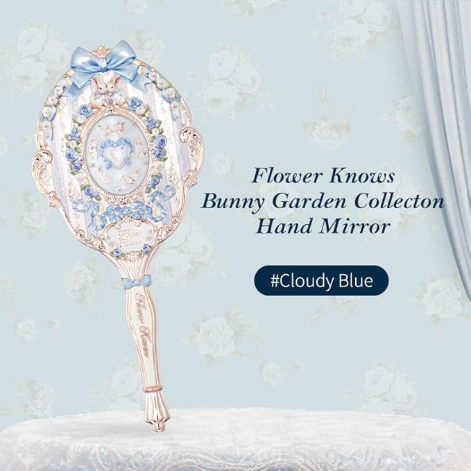 Bunny Garden-cloudy Blue