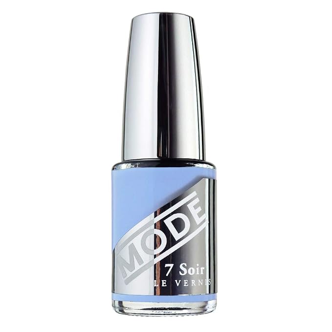 DANCING SKY - Periwinkle Sky Blue with a Cream Finish