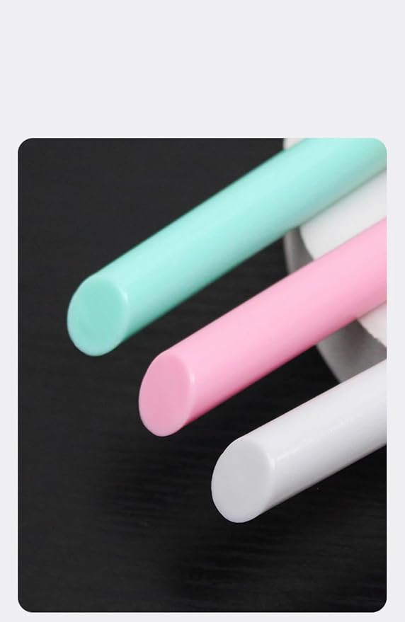 White silicone brush