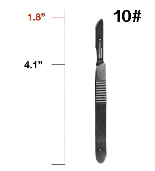 #10 - Pack of 21 (20 Blades + 1 Handle)