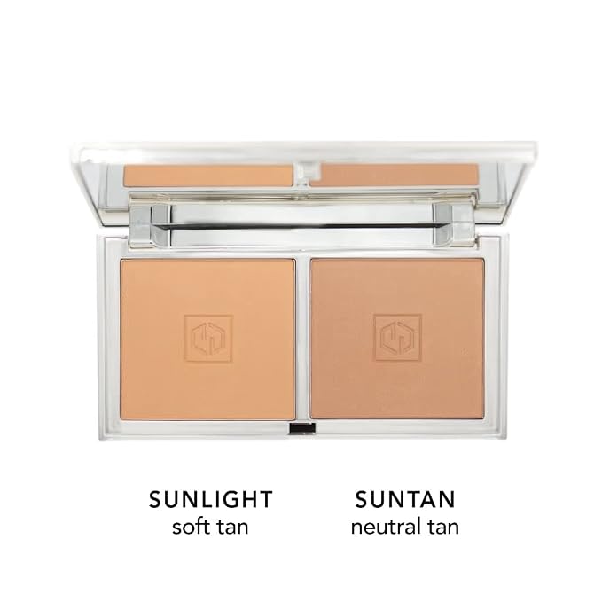 Light-Medium: Sunlight-matte soft tan, Suntan-matte neutral tan