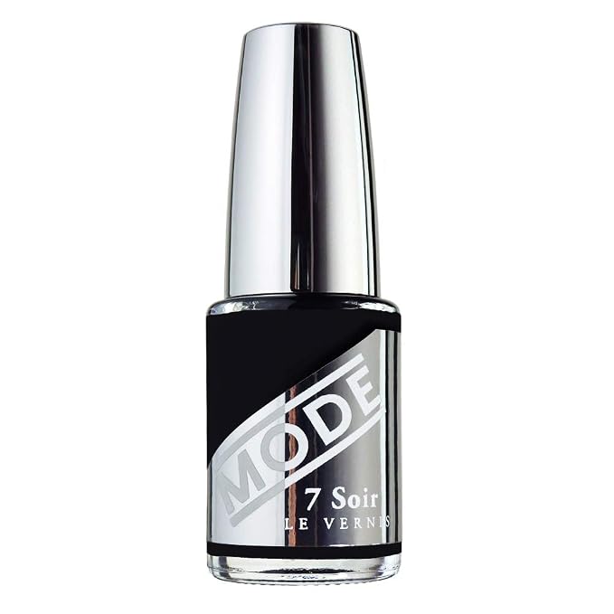 FULL OF SECRETS – Intense Patent Leather Jet Black with Glossy Cream Finish