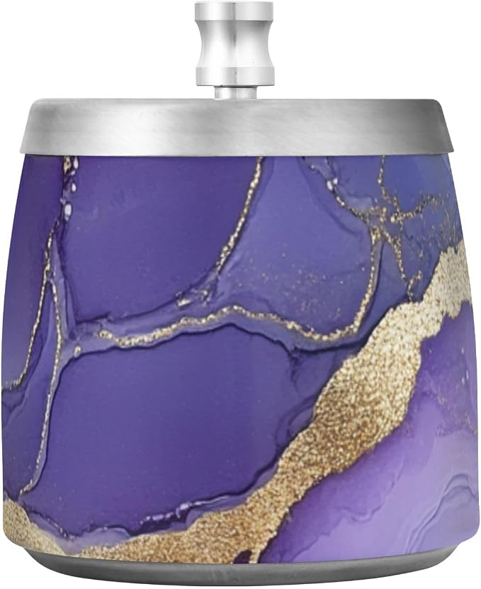 Marble Silver Purple