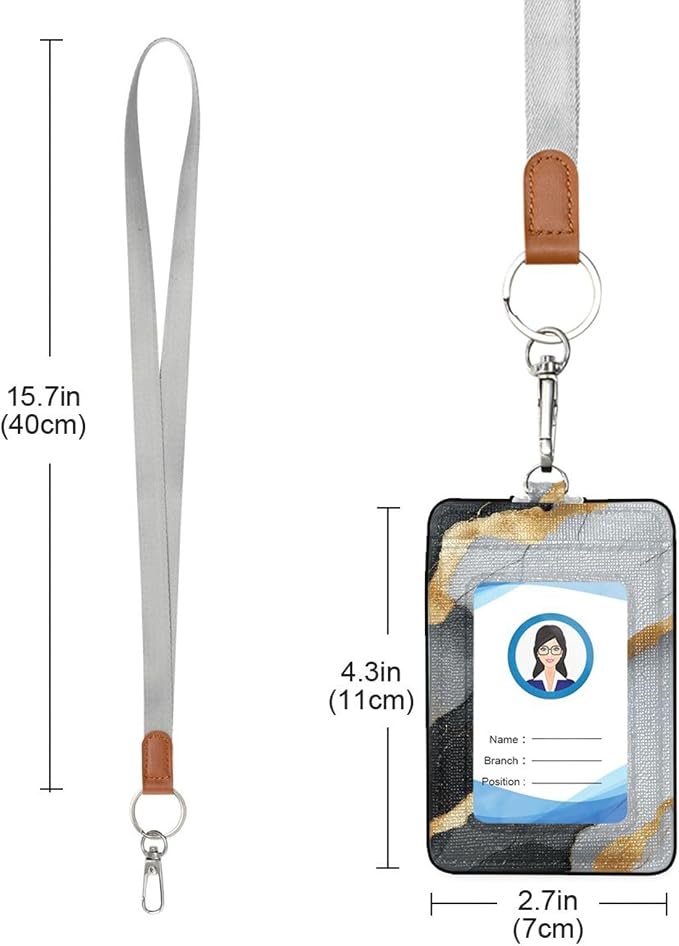 Marble Black White Golden
