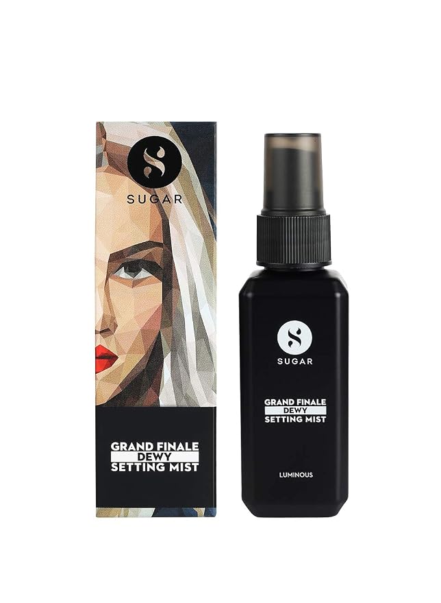 Grand Finale Dewy Setting Mist - For a fresh and dewy finish. Perfect for a nude look!