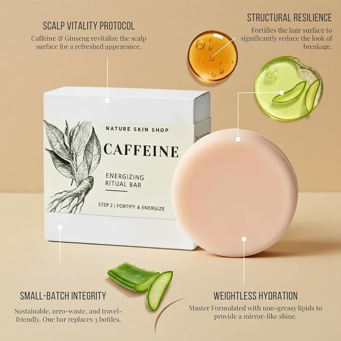 Caffeine Solid Bar Energizing Hair Conditioner