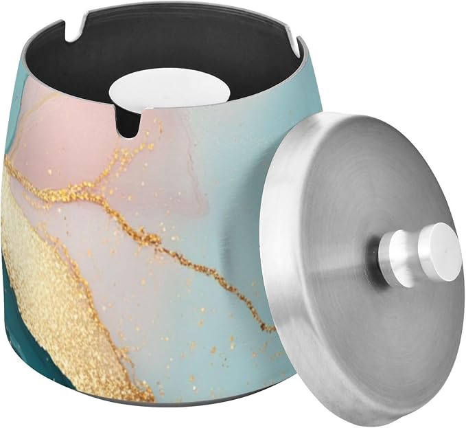 Marble Teal Blush