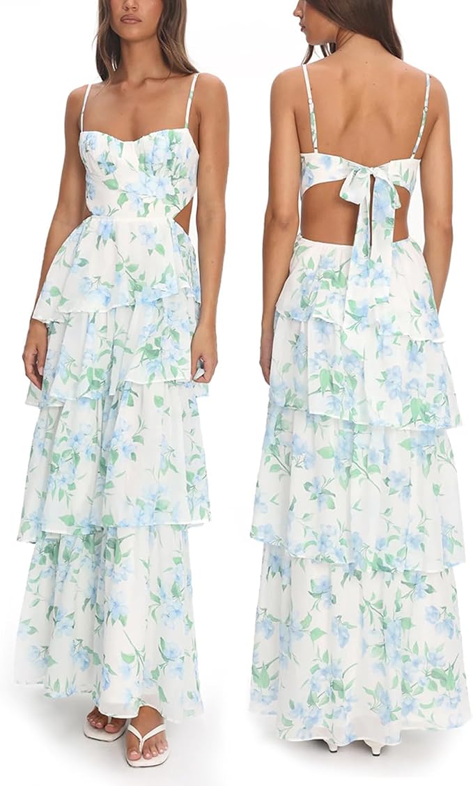 Floral Light Blue