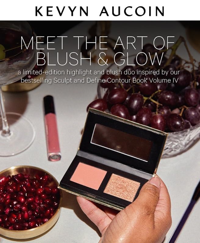 PEACH (Dahlia matte blush and Golden Haze highlighter)
