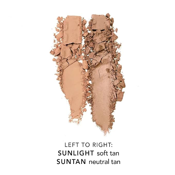 Light-Medium: Sunlight-matte soft tan, Suntan-matte neutral tan