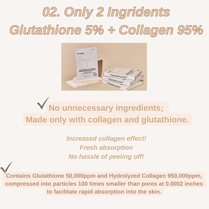 Glutathione 5% + Collagen 95%