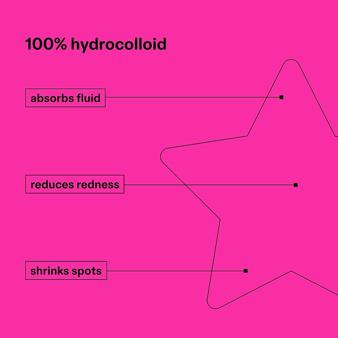 Colorful Hydrocolloid Stars