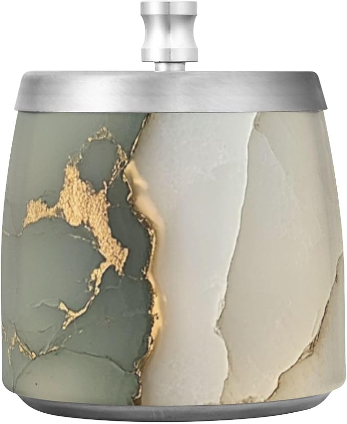 Marble Sage Green white