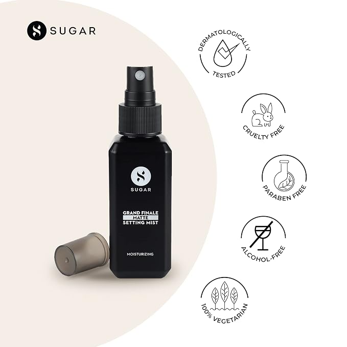Grand Finale Highlighting Setting Mist - For a glowing and highlighted finish.