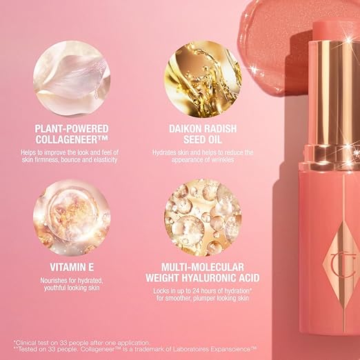 Rosy Glow - warm rosy pink