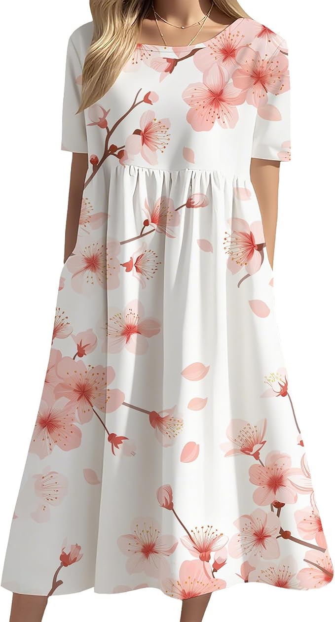 Floral Yellow Retro