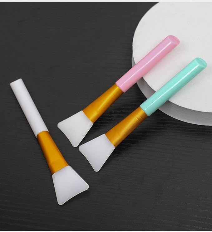 White silicone brush