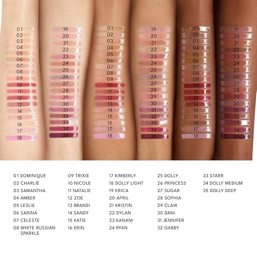 AN Kimberly (Sheer Soft Pink Sparkle)