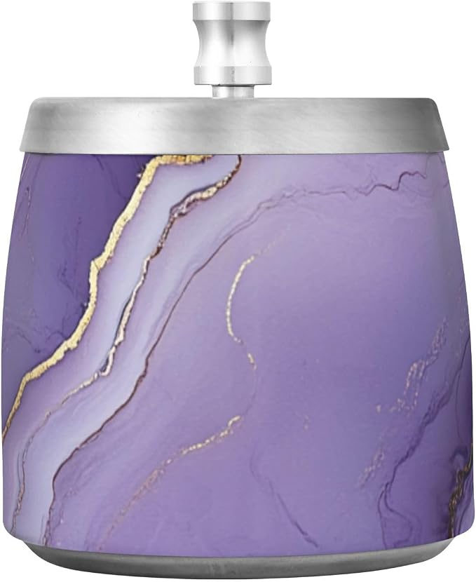 Marble Silver Purple Fresh