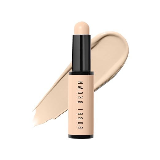 01 Porcelain Peach (Palest yellow peach; corrects mild purple/pink discoloration under the eyes)