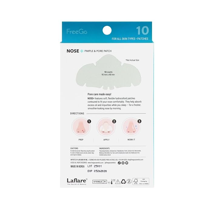 NOSE+ 10 PATCHES