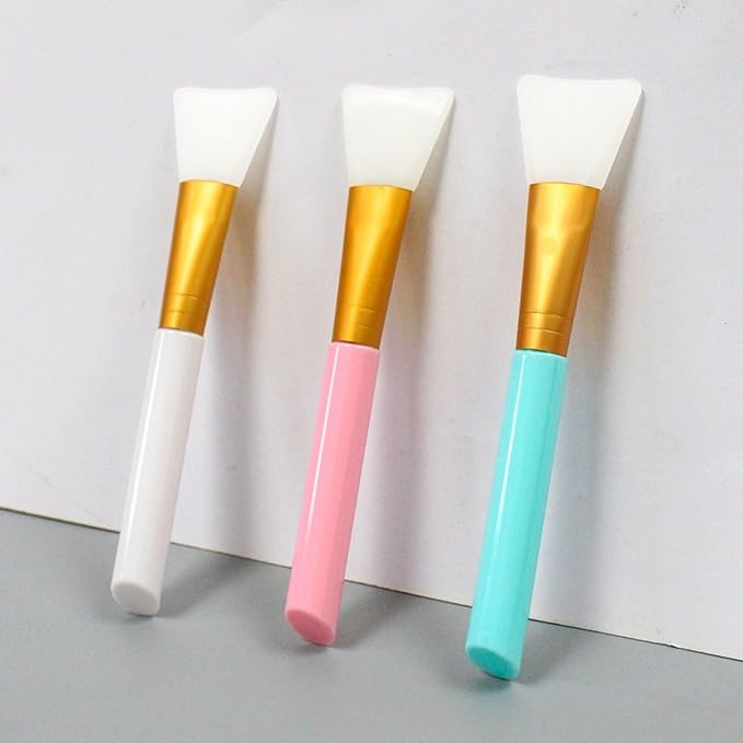 White silicone brush