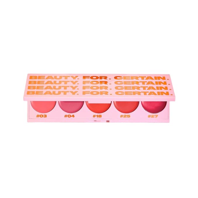 cream blusher palette