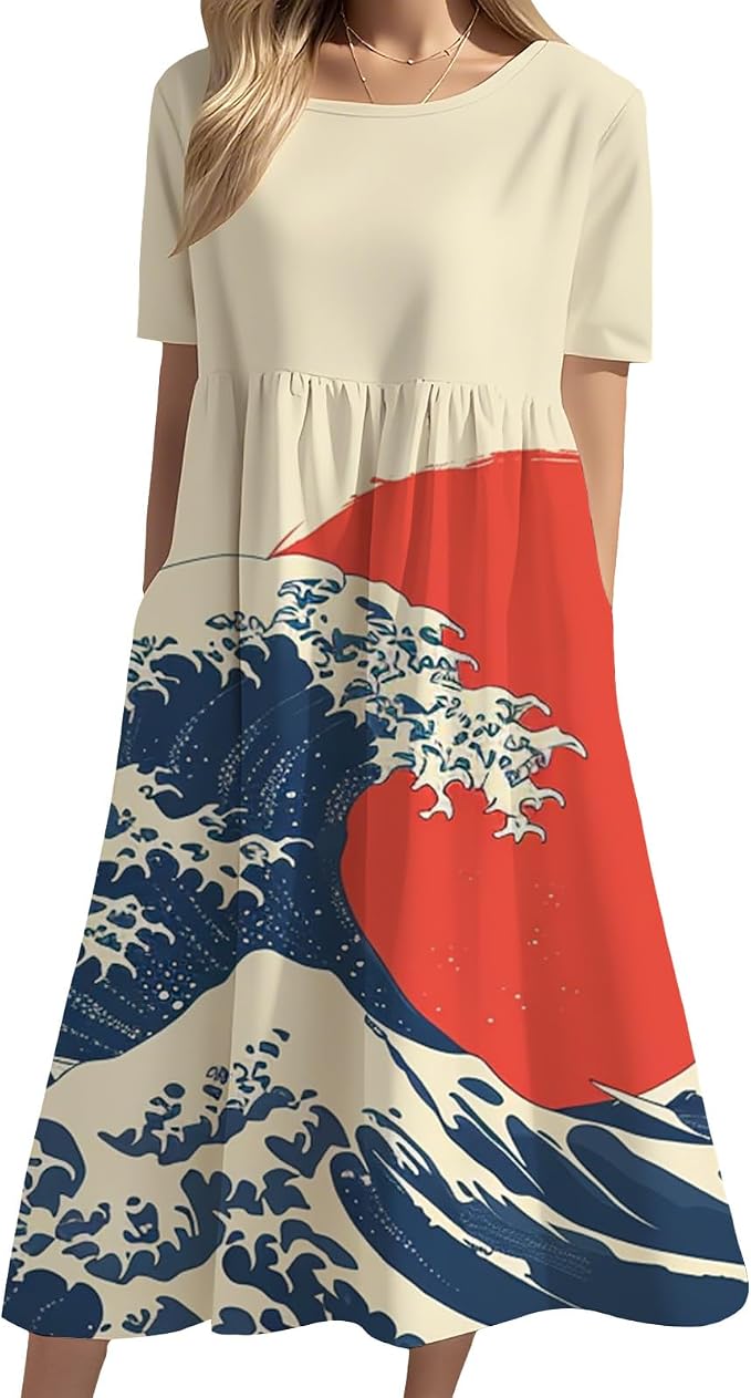 Ocean Blue White