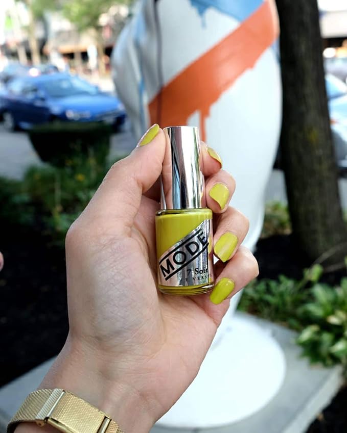 DISTURBINGLY GORGEOUS - Chartreuse Yellow Green with a Cream Finish