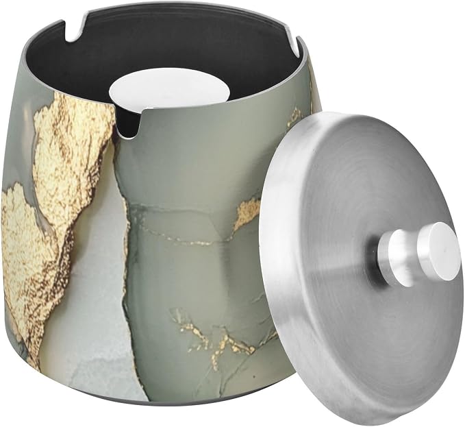 Marble Sage Green white