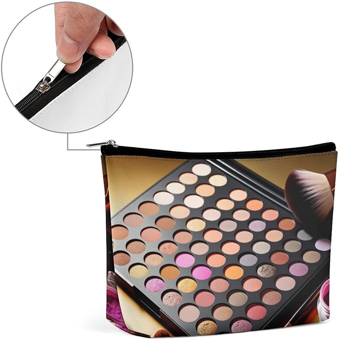 Colorful Eyeshadow Palette Makeup Brush Powde