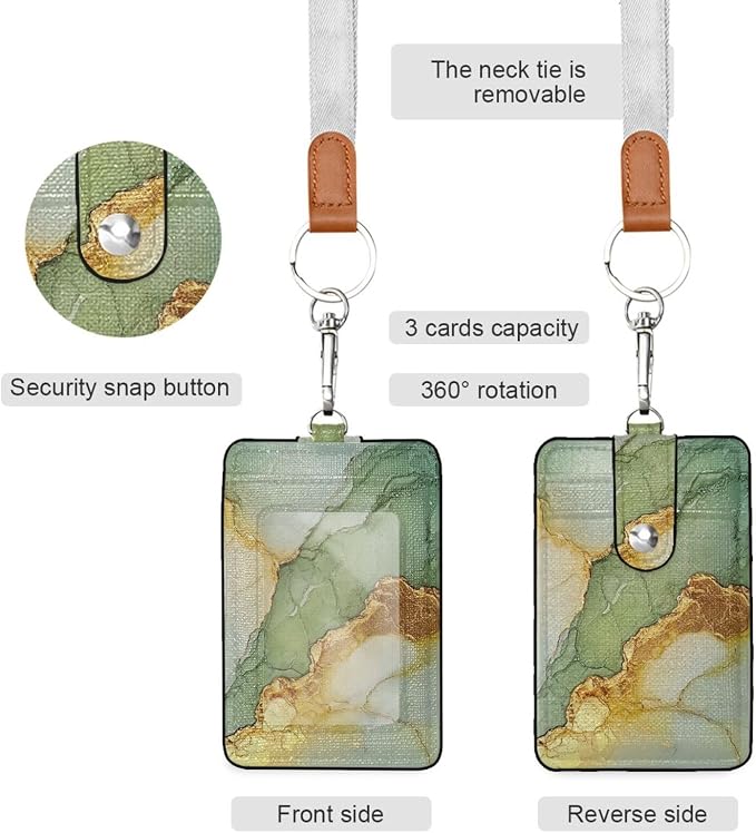Marble Sage Green Yellow
