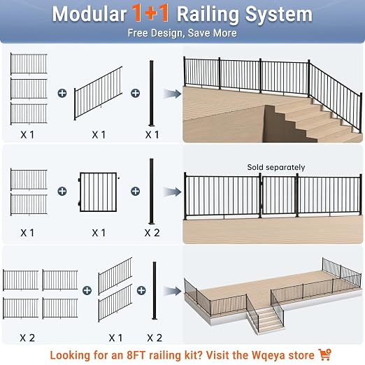 Level 6ft - 3 Panel 3 Post