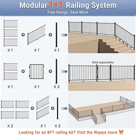 Level 6ft - 4 Panel 4 Post
