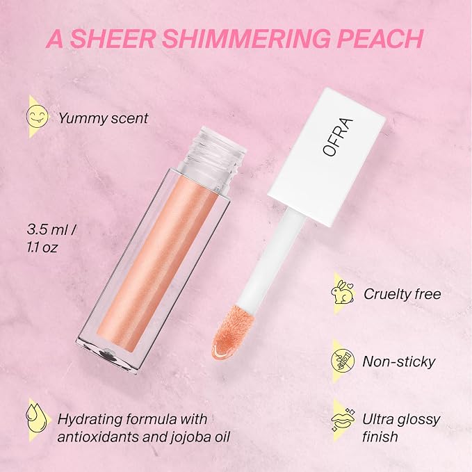 Shimmering Peach