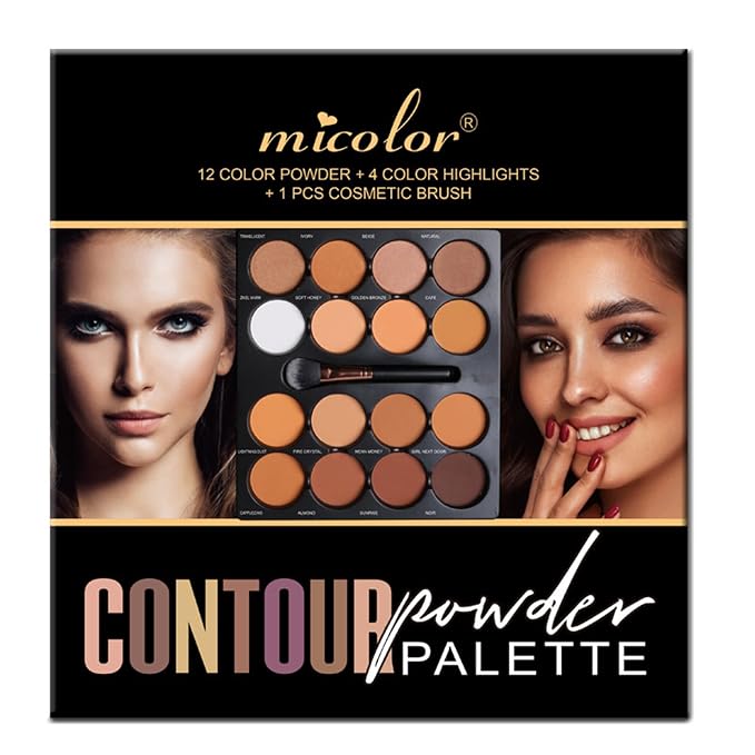 16 Colors Contour Makuep Palette