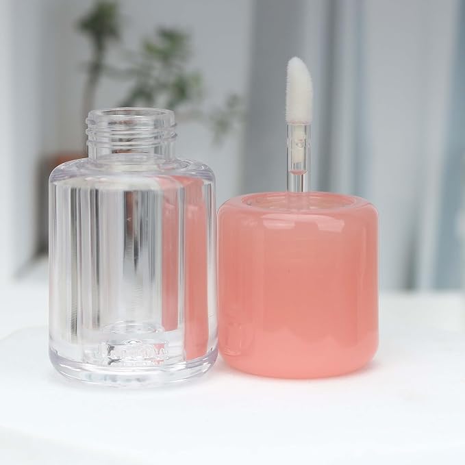 Pink and clear