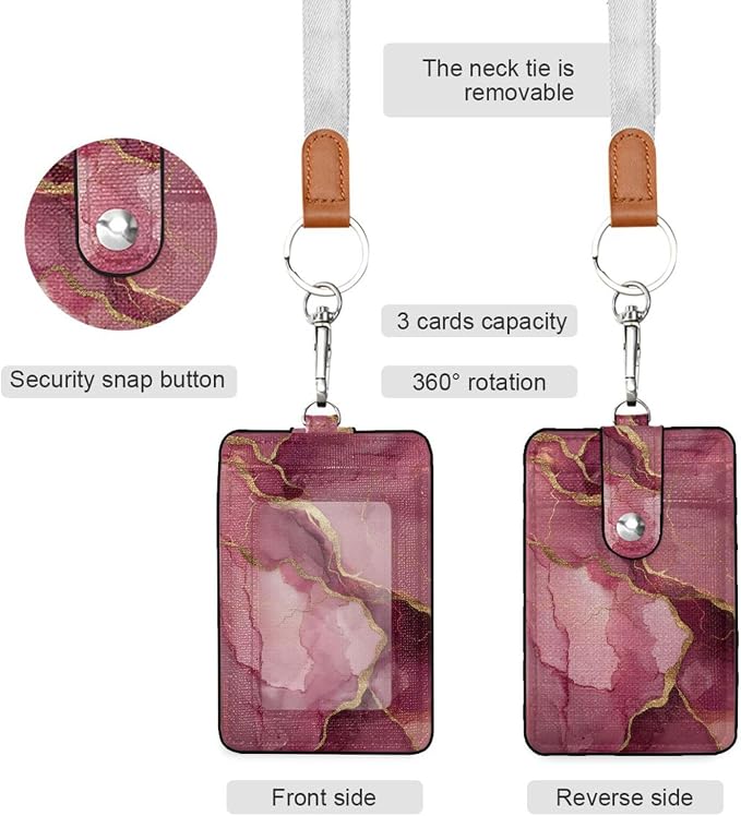Marble Blush Burgundy