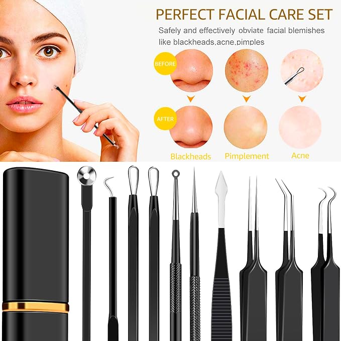 Black 40pcs