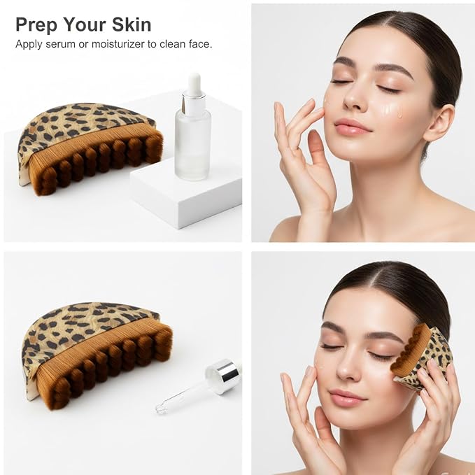 Leopard Print + Wood Grain
