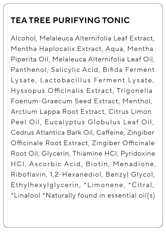 02 Tea Tree Tonic