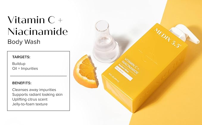 Radiant Glow Citrus Body Wash Gel